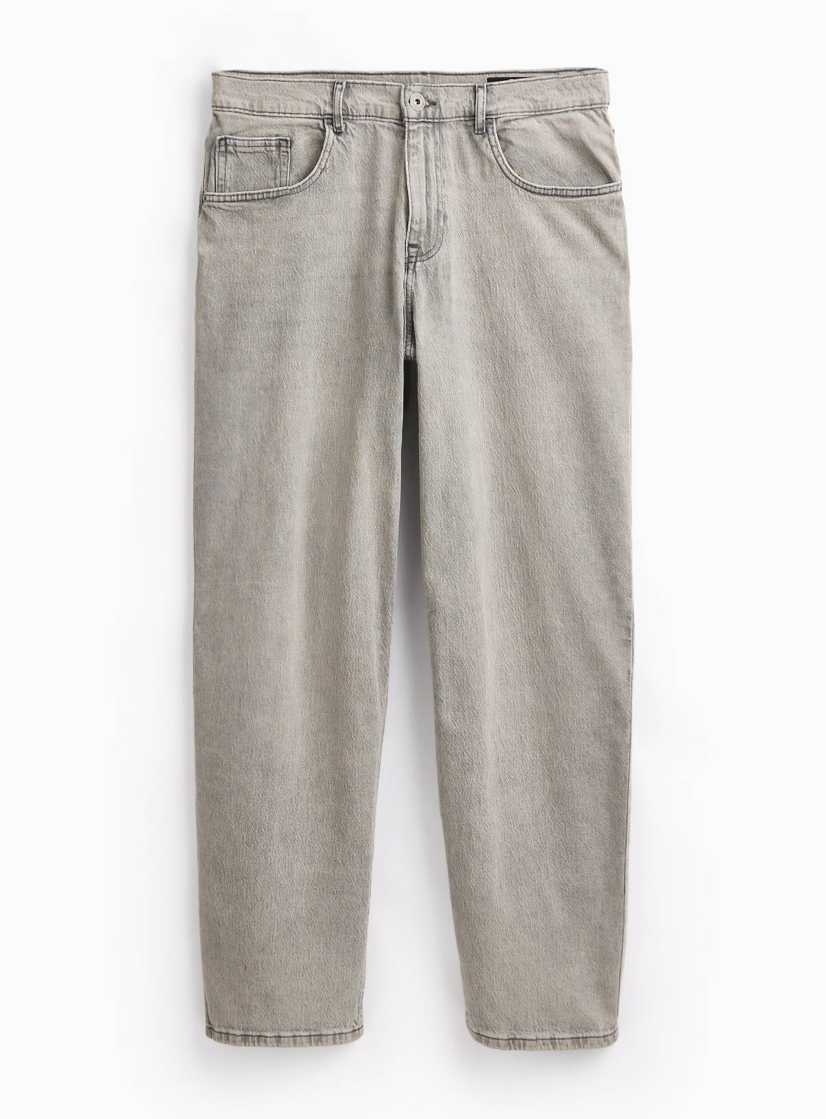 Loose Fit Light Grey Jeans 42R - Image 1